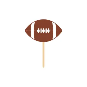 Bulk Pack of 100 Football Wooden Picks