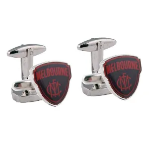 Colour Melbourne FC AFL Cufflinks