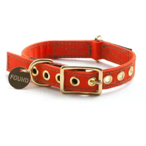 Cotton Canvas Collar, Orange