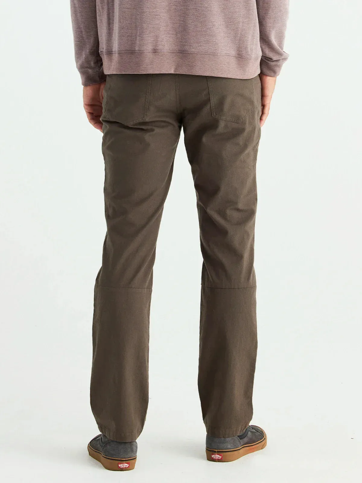 Free Fly Men's Stretch Canvas 5 Pocket Pant in Tobacco
