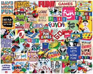 It’s All Fun & Games (1902pz) - 1000 Piece Jigsaw Puzzle