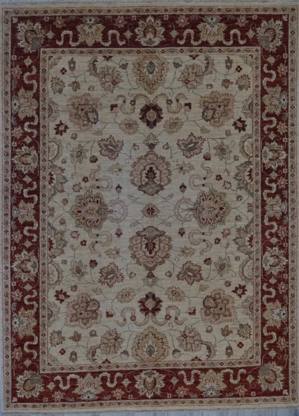 Pakistan Ziegler Hand Knotted Wool 5x7