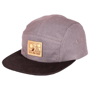 Seek and Enjoy Hemp Camp Cap | Gray